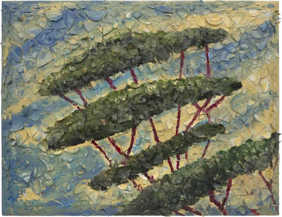 Portrait of Italy Through Its Trees XVII, 2026 by Julian Schnabel