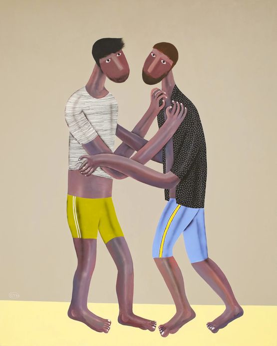 Tension by Kitti Narod contemporary artwork Painting
