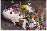 leicht weicht bricht by Jonas Burgert contemporary artwork painting