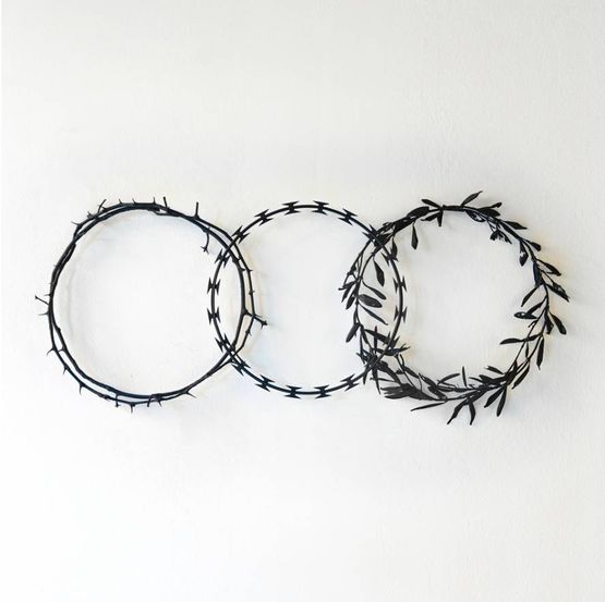 HEROES BURNED EDITION by Carlos Aires contemporary artwork Sculpture