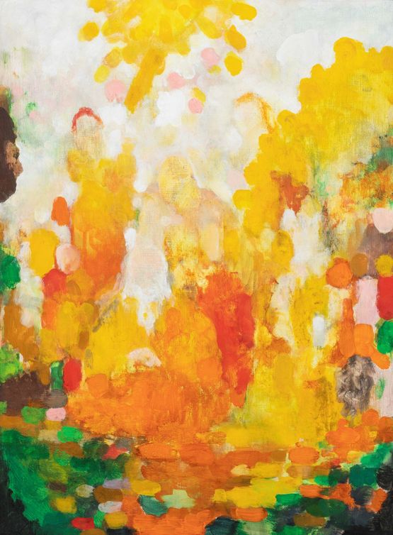 No. 4 the reassembled self by Brent Harris contemporary artwork Painting