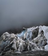 Rhone Glacier IV by Thomas Wrede contemporary artwork painting print