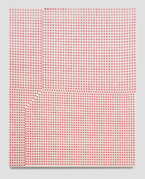 QQL Analog 7 by Tyler Hobbs contemporary artwork Painting