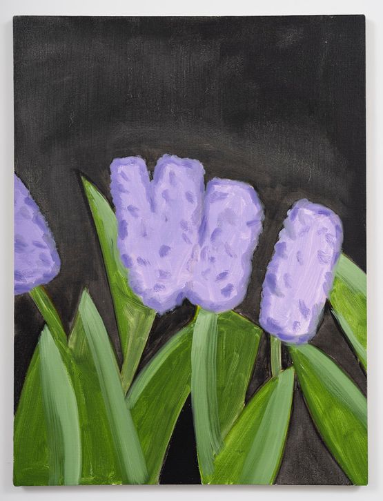 Hyacinth 1 by Alex Katz contemporary artwork Painting