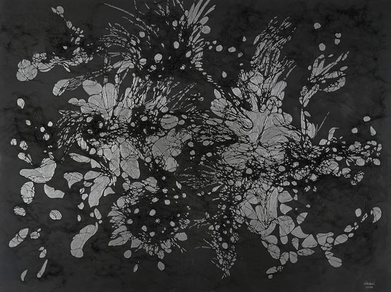 Blowing in the Wind No. 1 by Imhathai Suwatthanasilp contemporary artwork Painting