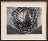 Clustered to the brink by Radhika Khimji contemporary artwork mixed media works on paper