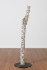 Meditjin by Yalmakany Marawili contemporary artwork sculpture