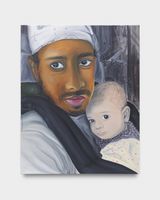 A fathers painting 2 by Katja Seib contemporary artwork painting works on paper