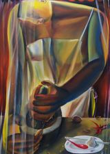Dumpling by Alvin Ong contemporary artwork painting