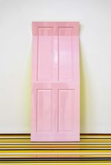 Pink Moon by Jim Lambie contemporary artwork sculpture