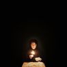 Portrait with Matches by Marina Abramovic contemporary artwork Photography