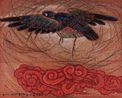Big Bird Auspicious Cloud by Zou Jianping contemporary artwork Painting