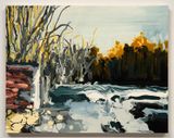 Fitting Creek by Kirsten Everberg contemporary artwork painting