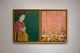 The Beauty by Jung Jong-Mee contemporary artwork painting textile