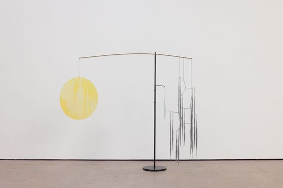 The Night Can Wait by Martin Boyce contemporary artwork Sculpture