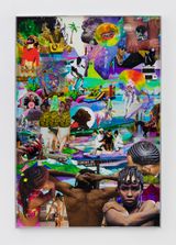 ma foreva thang by Lauren Halsey contemporary artwork mixed media