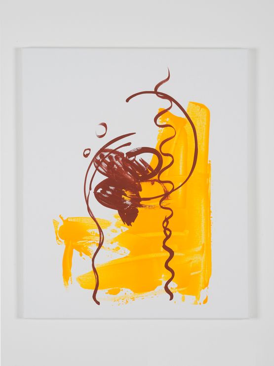 MP-KREBM-00094 by Michael Krebber contemporary artwork Painting