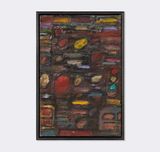 Untitled lights in traffic II by David Koloane contemporary artwork painting