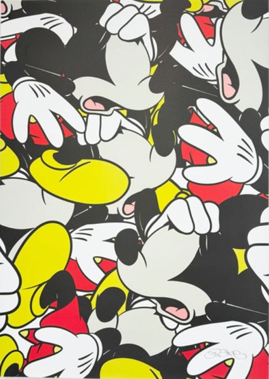 Fck It by OPAKE contemporary artwork Works on Paper
