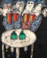The Elegant Life of Mr. H by Key Hiraga contemporary artwork painting