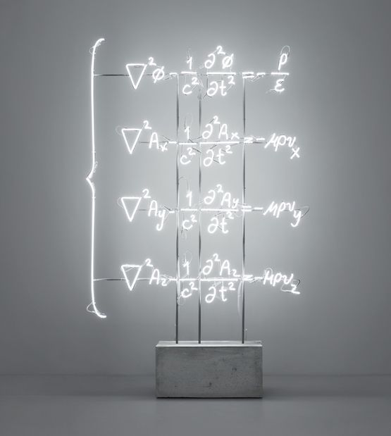 The Totality of Electromagnetic Phenomena Maxwells Equations by Andrea Galvani contemporary artwork Painting