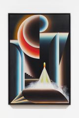 LightninSmoke by Florian  Michael Quistrebert contemporary artwork painting