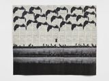 Cities Under Water V by Ibrahim Mahama contemporary artwork print works on paper