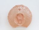 T-E-S-L-A- faceT-E-S-L-A- crashT-E-S-L-A- crash face dummy II by Alicia Frankovich contemporary artwork Sculpture