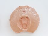 T-E-S-L-A- faceT-E-S-L-A- crashT-E-S-L-A- crash face dummy II by Alicia Frankovich contemporary artwork mixed media sculpture