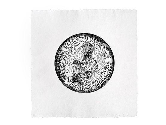 Alchimistes 6 by Jaume Plensa contemporary artwork Print