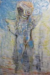 Jilted Angel by Gerben Mulder contemporary artwork painting works on paper