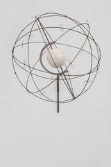 NAVSTAR_Globus 01 by Rosmarie Lukasser contemporary artwork drawing sculpture works on paper