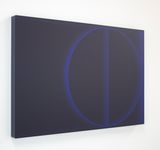 Circle Square Overlap by Karyn Taylor contemporary artwork painting