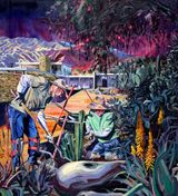 Kaufman house by Rex Southwick contemporary artwork painting works on paper