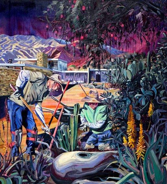 Kaufman house by Rex Southwick contemporary artwork Painting