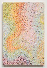 Let a Hundred Flowers Bloom by Gwen ONeil contemporary artwork painting