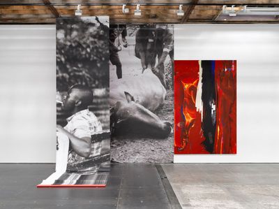 Kudzanai-Violet Hwamis Melded Flesh at Victoria Miro