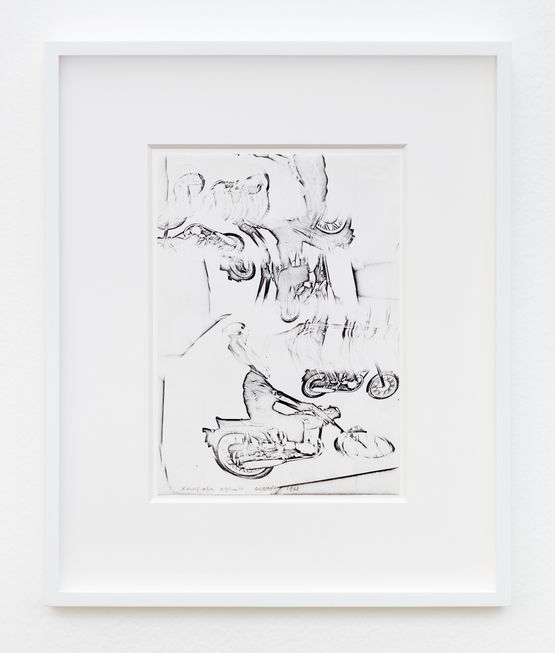 Xerografia Originale by Bruno Munari contemporary artwork Works on Paper