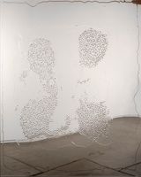 Study the object the image like a nose does off milk by Dale Frank contemporary artwork painting