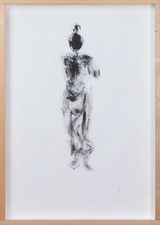 Bodhisattva 2 by Hung Keung contemporary artwork drawing painting works on paper