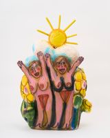 Waiting for the Sun by Ruby Neri contemporary artwork sculpture