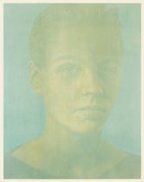 Natascha IV by Franz Gertsch contemporary artwork design