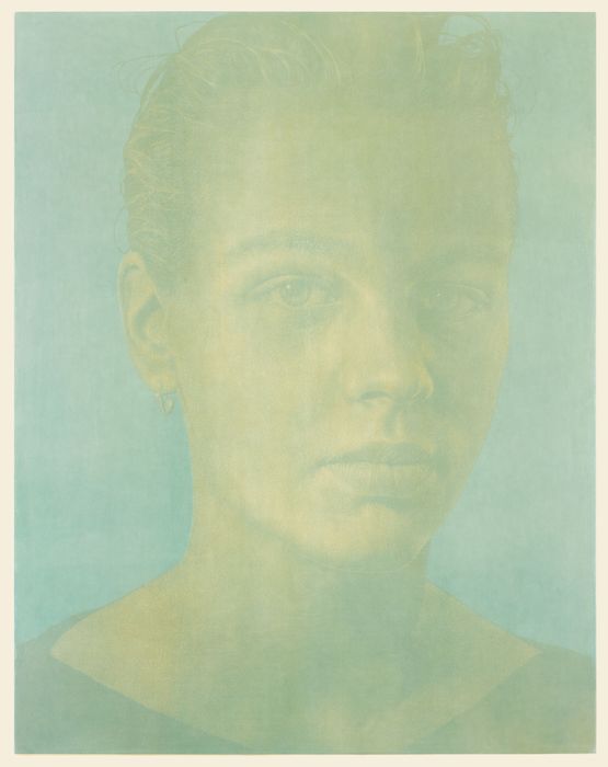 Natascha IV by Franz Gertsch contemporary artwork Design