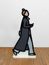 Coat. by Julian Opie contemporary artwork print