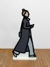 Coat. by Julian Opie contemporary artwork Print