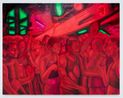 Last Nights Party by James Bartolacci contemporary artwork Painting