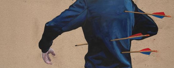 Hunger of the Pine by Martin Grandits contemporary artwork Painting