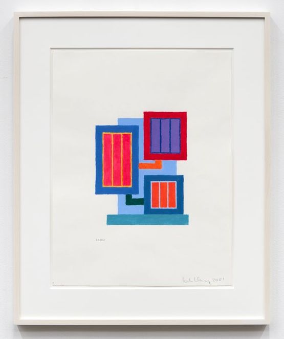 Untitled 5.5.20.2 by Peter Halley contemporary artwork Painting