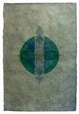 Turtle by Amina Ahmed contemporary artwork works on paper drawing