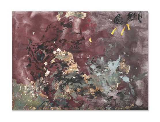 Moths Fountain by Chen Li contemporary artwork Painting